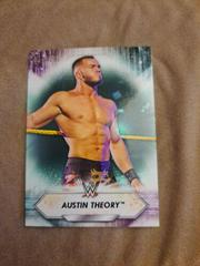 Austin Theory [Aqua] Wrestling Cards 2021 Topps WWE Prices
