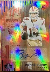 Brock Purdy [Blue] #RS-BP Football Cards 2022 Panini Illusions Rookie Signs Prices