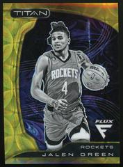 Jalen Green [Gold Scope] #82 Basketball Cards 2022 Panini Flux Titan Prices