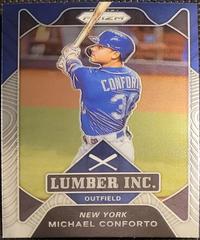 Michael Conforto #LI7 Baseball Cards 2021 Panini Prizm Lumber Inc Prices