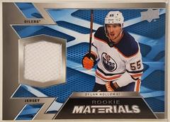 Dylan Holloway #RM-DH Hockey Cards 2022 Upper Deck Rookie Materials Prices