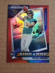 Trevor Lawrence [Red] #AB16 Football Cards 2021 Panini Rookies and Stars Airborne Prices