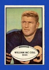 Bill McColl Football Cards 1953 Bowman Prices