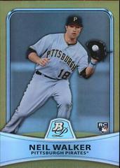 Neil Walker [Gold Refractor] #83 Baseball Cards 2010 Bowman Platinum Prices