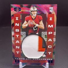 Kyle Trask [Blue] Football Cards 2021 Panini Illusions Instant Impact Prices