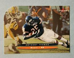 Anthony Thomas [Platinum Medallion] #82 Football Cards 2003 Ultra Prices