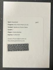Charles Barkley [Choice Prizm] Basketball Cards 2021 Panini Prizm Signatures Prices