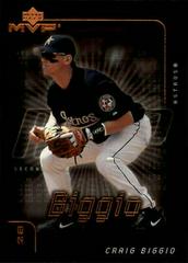Craig Biggio #145 Baseball Cards 2002 Upper Deck MVP Prices
