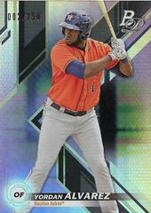 Yordan Alvarez [Purple] Baseball Cards 2019 Bowman Platinum Top Prospects Prices