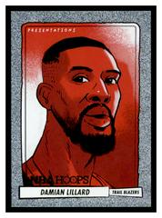 Damian Lillard #10 Basketball Cards 2023 Panini Hoops Presentations Prices