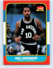 David Greenwood Basketball Cards 1986 Fleer Prices