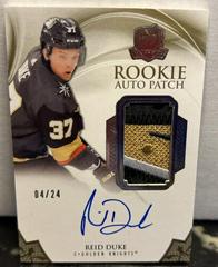 Reid Duke [Gold Autograph Patch] #108 Hockey Cards 2020 Upper Deck The Cup Prices