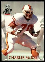 Charles McRae #70 Football Cards 1992 Pro Set Power Prices