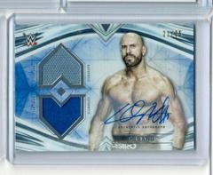 Cesaro [Blue] #DRA-CS Wrestling Cards 2020 Topps WWE Undisputed Dual Relic Autographs Prices