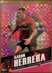 Aaron Herrera [Pink Xfractor] #102 Soccer Cards 2022 Topps Chrome MLS Prices