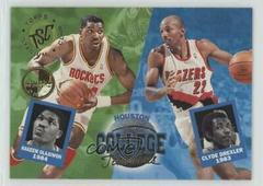 Clyde Drexler, Hakeem Olajuwon [Members Only] #104 Basketball Cards 1994 Stadium Club Prices