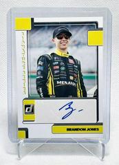 Brandon Jones #SS-BJ Racing Cards 2023 Panini Donruss NASCAR Signature Series Prices