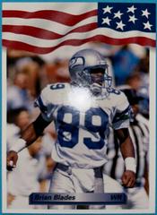 Brian Blades #237 Football Cards 1992 All World Prices