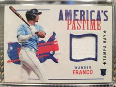 Wander Franco Baseball Cards 2022 Panini Chronicles America's Pastime Swatches Prices