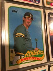 Dave Otto Baseball Cards 1989 Topps Prices