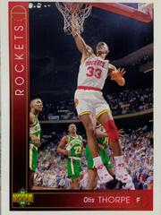 Otis Thorpe #11 Basketball Cards 1993 Upper Deck Prices