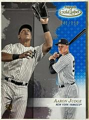 Aaron Judge [Class 1 Blue] #86 Baseball Cards 2017 Topps Gold Label Prices
