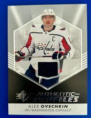 Alex Ovechkin [Black] #AP-8 Hockey Cards 2022 SP Authentic Profiles Prices