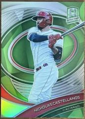 Nicholas Castellanos [Neon Green] #10 Baseball Cards 2021 Panini Spectra Prices