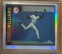 Bernie Williams [Refractor] #57 Baseball Cards 1997 Topps Chrome Prices