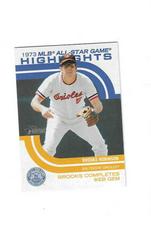 Brooks Robinson #ASGH-11 Baseball Cards 2022 Topps Heritage 1973 MLB All Star Game Highlights Prices