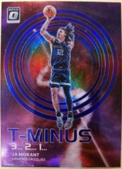 Ja Morant [Holo] #9 Basketball Cards 2022 Panini Donruss Optic T Minus 3 2 1 Prices