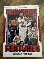 Donovan Mitchell #6 Basketball Cards 2023 Panini Donruss Franchise Features Prices
