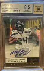 Marshawn Lynch [Spectrum Gold Autograph] #88 Football Cards 2012 Panini Absolute Prices