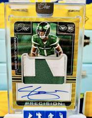 Ahmad 'Sauce' Gardner [Precision Patch Autograph Gold] #303 Football Cards 2022 Panini One Prices