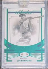 Joe DiMaggio [Emerald] Baseball Cards 2021 Panini Flawless Prices