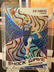 Ben Simmons [Asia] #15 Basketball Cards 2020 Panini Revolution Shockwave Prices