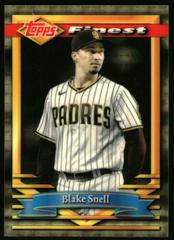 Blake Snell #134 Baseball Cards 2021 Topps Finest Flashbacks Prices