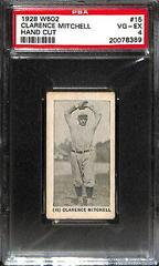 Clarence Mitchell [Hand Cut] Baseball Cards 1928 W502 Prices
