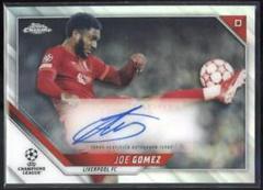 Joe Gomez Soccer Cards 2021 Topps Chrome UEFA Champions League Autographs Prices