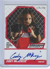 Cody McKenzie #TUFCM Ufc Cards 2010 Topps UFC Knockout The Ultimate Fighter Autograph Prices
