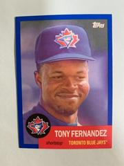 Tony Fernandez [Blue Border] #16 Baseball Cards 2016 Topps Archives Prices