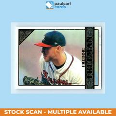 Freddie Freeman #193 Baseball Cards 2020 Topps Gallery Prices
