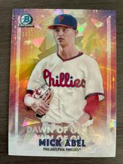 Mick Abel [Atomic Refractor] Baseball Cards 2021 Bowman Chrome Dawn of Glory Prices