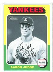 Aaron Judge [Black White Image] #112 Baseball Cards 2024 Topps Heritage Prices