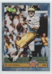 Elvis Grbac Football Cards 1993 Classic Prices