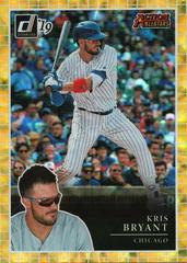Kris Bryant [Gold] Baseball Cards 2019 Panini Donruss Action All Stars Prices
