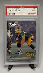 Aaron Taylor #24 Football Cards 1997 Playoff Packers Prices