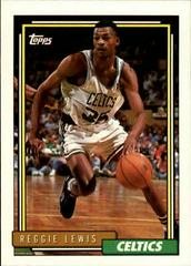 Reggie Lewis #297 Basketball Cards 1992 Topps Prices
