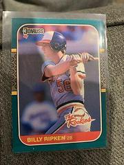 Billy Ripken #16 Baseball Cards 1987 Donruss Rookies Prices