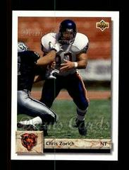 Chris Zorich Football Cards 1992 Upper Deck Prices